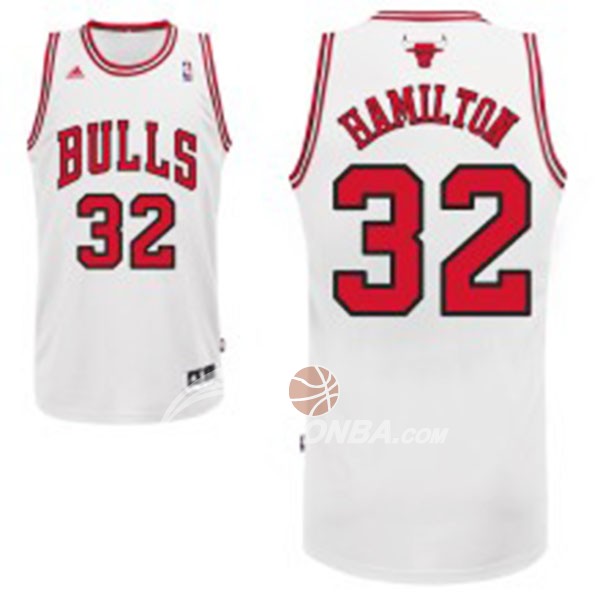Maglia NBA Hamilton Chicago Bulls Blanco